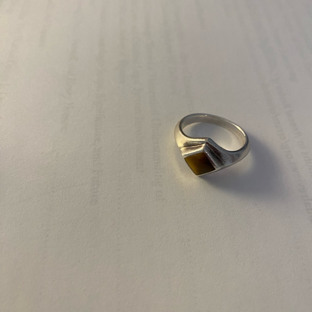 Pamela Love apex inlay signet ring